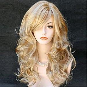 کلاه گیس کالیس زنانه مدل بلند و مجعد فردار  Kalyss Long Curly Wavy Synthetic Hair Wig