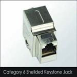 Unicom RJ-45 CAT-6 Shielded Keystone Jack