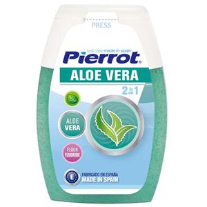 ژل دندان پیرروت مدل Aloe vera 2 in 1 حجم 75ml