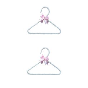 چوب لباسی کودک مدل ACH01 مجموعه دو عددی Pearl Cloth Hanger ACH01 Set 2 Pcs