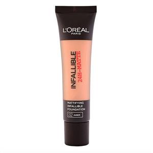 کرم پودر سری Infaillible 24H Matte مدل Amber شماره 32 حجم 30 میلی‌ لیتر لورآل 