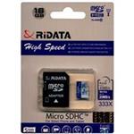 Ridata High Speed UHS-I 333X MicroSDHC 16GB