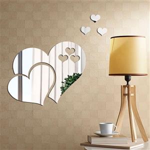 اینه پلکسی گلس پدیده شاپ مدل قلب Padidehshop Heart Plexiglass Mirror 