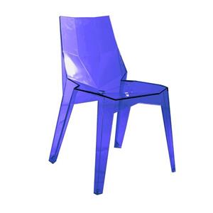 صندلی پلی کربنات آبی تیره مدل SH444 نیلپر 