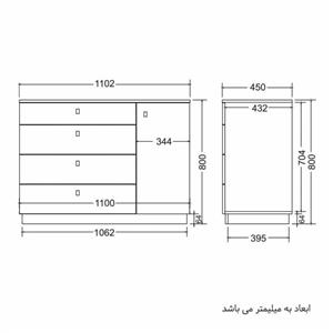 میز آرایش مدل هرمس دکوچید