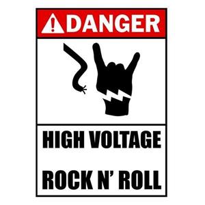 تیشرت High Voltage Rock N  Roll 