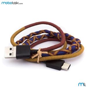 کابل تبدیل USB به USB-C ود اکس مدل C-36 به طول 1 متر Vod Ex C-36 USB To USB-C Cable 1m
