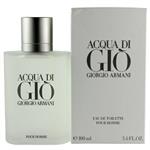 ادو تویلت آکوا دی جیو جورجیو آرمانی پور هووم Acqua di Gio Giorgio Armani Pour Homme مردانه حجم 100 میلی لیتر باکس اصلی