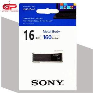 فلش سونی SONY USM16W3/B 16GB USB3.1 فلش مموری سونی مدل یو اس ام دبلیو 3 با ظرفیت 16 گیگابایت