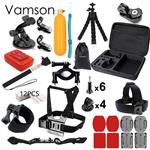 Vamson 45 in 1 Accessories Bag for GoPro Xiaami and Sony Action Cameras