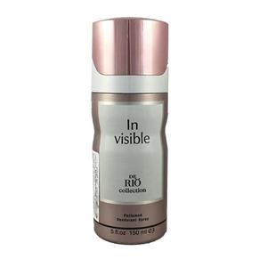 اسپری ضد تعریق زنانه ریو کالکشن مدل Invisible حجم 150ml Rio Invisible world Perfumed Deodorant Spray