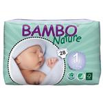 پوشک بامبو مدل Newborn سایز 1 بسته 28 عددی