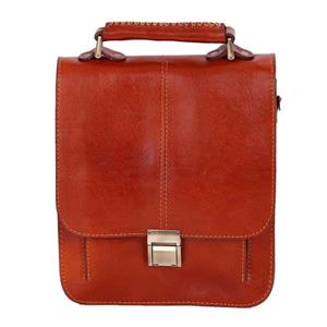 کیف اداری چرم طبیعی زانکو چرم مدل KM-502 Zanko Charm KM-502 Leather Bag