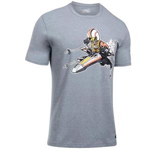 تی شرت آستین کوتاه مردانه آندر آرمور مدل Star Wars X Wing Under Armour Short Sleeve T-shirt For Men 