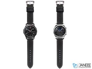 بند چرمی ساعت هوشمند مدل Leathern-1 مناسب برای سامسونگ Gear S3 Leather Leathern-1 Band For Samsung Gear S3