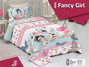 روتختی پنبه دوزی دخترانه مدل Fancy girl 