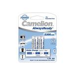 Camelion2Pcs Premium Always Ready 2300 mAh ReChargeable AA Battery