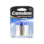 Camelion 2Pcs Super Heavy Duty C Battery