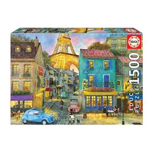 پازل 1500 تکه ادوکا مدل Paris Streets Educa Paris Streets Puzzle 1500 PCS