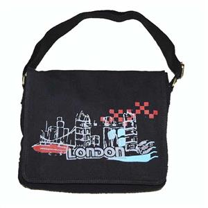 کیف دوشی لی کوپر مدل London Blk Lee Cooper  London Blk Shoulder Bag