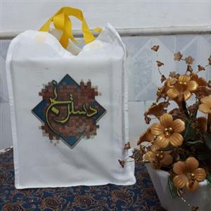 کیسه پارچه ای (لوگو تبلیغی غرفه دسترنج) 