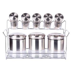 جا ادویه ای پرسیس مدل 02 Persis 524 Stainless Steel Spice Container Set 