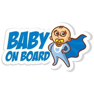 استیکر کودک بیبی آن بورد گراسیپا  مدل بیبی آن بورد 06 Grasipa Baby On Board 06 Sticker
