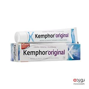 خمیر دندان روزانه کمفور مدل Kemphor Original خمیر دندان کمفور مدل Kemphor Original حجم 75 میلی لیتر