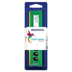 رم کامپیوتر DDR4 ای دیتا فرکانس 2666 مگاهرتز مدل AD4U266638G19-B ظرفیت 8 گیگابایت