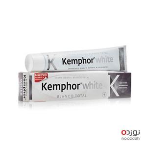 خمیر دندان سفید کننده کمفور مدل Kemphor White Kemphor White Tooth paste 75 ml