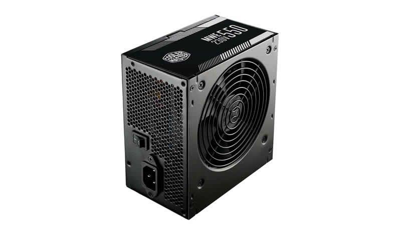 منبع تغذیه کامپیوتر کولر مستر مدل MWE Bronze 550W