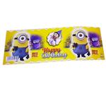 لیبل بطری ایرسا مدل Minion سایز بزرگ بسته 3 عددی