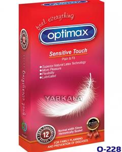 کاندوم اپتیمکس مدل Sensitive Touch بسته 12 عددی Optimax Condoms 12PSC 