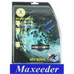 کیت سیم کشی آمپلی فایر مکسیدر مدل MX-8004 به همراه دو جفت RC