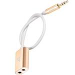 Hoco UA1 1 In 2 3.5mm Audio Cable 0.2m