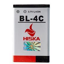 باتری هیسکا مدل BL-4C با ظرفیت 860 میلی آمپر ساعت