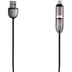 Energea Lumina USB To Lightning And microUSB Cable 1m