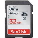 SanDisk Ultra UHS-I U1 Class 10 533X 80MBps SDHC - 32GB