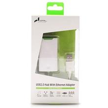 JCPAL USB2.0 To Hub With Ethernet Adapter