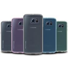 کاور سیلیکونی وویا مدل کلین آپ ترنسپارنت مناسب برای گوشی سامسونگ گلکسی S6 اج Samsung Galaxy S6 Edge Voia Cleanup Transparent Jelly Cover