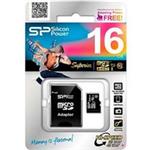 Silicon Power Superior UHS-I U1 Class 10 90MBps microSDHC With Adapter - 16GB