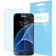 محافظ صفحه نمایش اسپیگن مدل Crystal مناسب برای گوشی موبایل سامسونگ Galaxy S7 Spigen Crystal Screen Protector For Samsung Galaxy S7