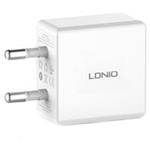 LDNIO DL-AC200 2.1A Dual USB Travel Charger With microUSB Cable