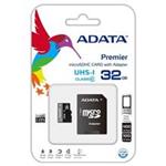 Adata Premier UHS-I Class 10 30MBps microSDHC With Adapter - 32GB