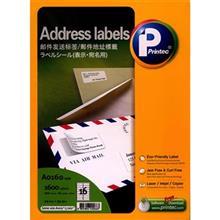 کاغذ یادداشت چسب دار پرینتک کد A0160 بسته 100 تایی Printec A0160 Address Labels Pack Of 100