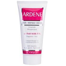 کرم ضد چروک مناسب انواع پوست 45 گرم آردن  Ardene Anti-Wrinkle Cream AHA11% For All Skin Types 45 g
