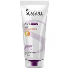 کرم صورت سی گل حاوی ویتامین C حجم 40 میلی لیتر Seagull Agepro Face Cream With Vitamin 