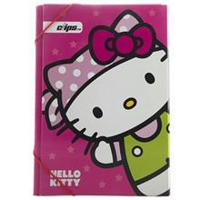 پوشه کش دار کلیپس طرح هلو کیتی
