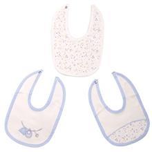 پیش بند بیبی دال مدل 70931B بسته 3 عددی Baby Doll 70931B Baby Bib 3pcs