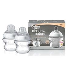 شیشه شیر تامی‌تیپی مدل TT42242071 ظرفیت 150 میلی لیتر Tommee Tippee TT42242071 Baby Bottle 150ml Pack of 2